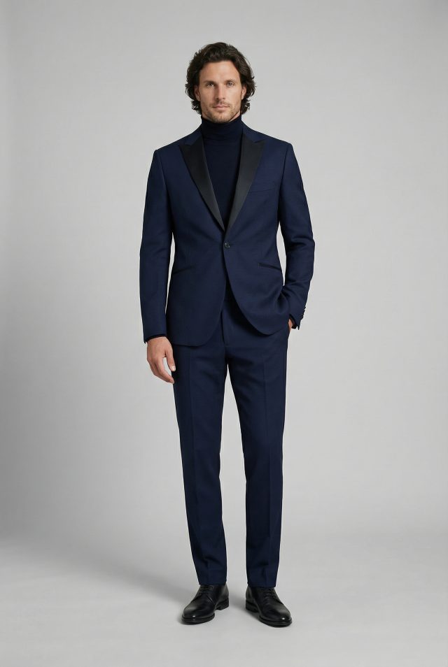 Matera AMF Blue Formal Suit